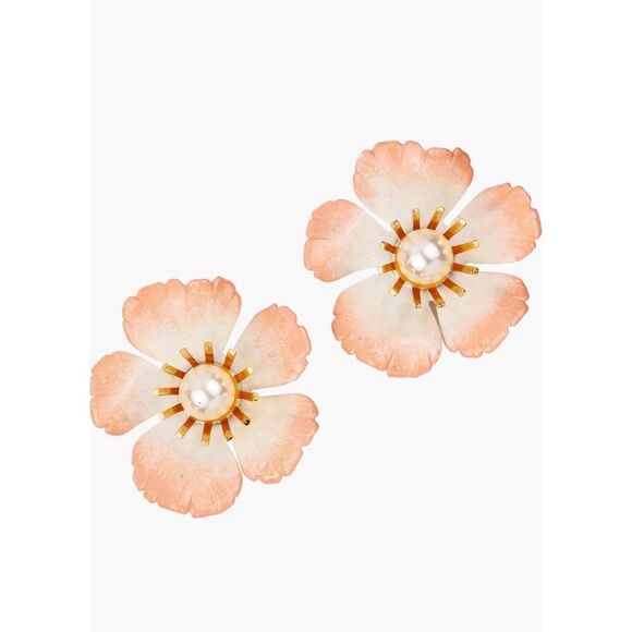 Jennifer Behr Finley Earrings - Blush Size One Size - Picture 4 of 9